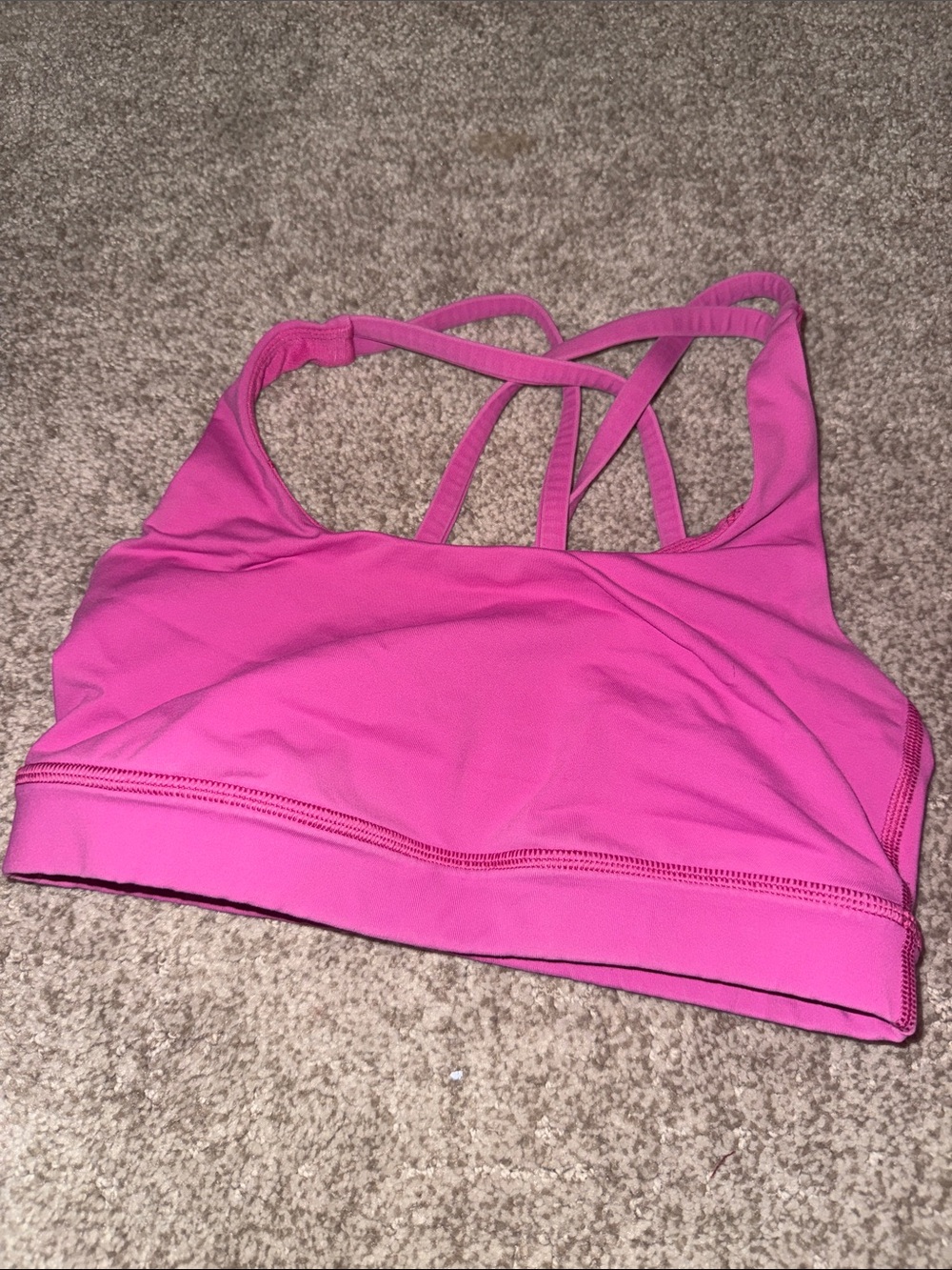 Lululemon Hot Pink Sports Bra